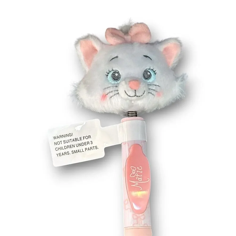 2026 Disney Parks Marie Cat The Aristocats Plush Pen New Souvenir Collectible